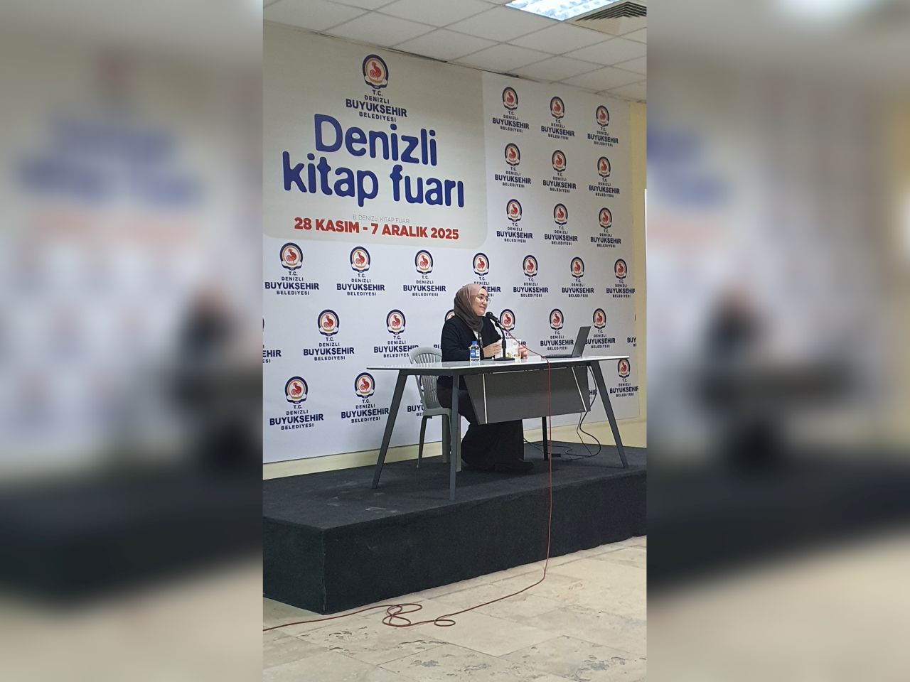 Denizli Kitap Fuarında Söyleşi